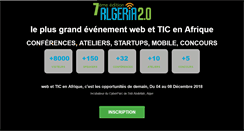 Desktop Screenshot of algeria20.com