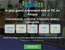 Tablet Screenshot of algeria20.com